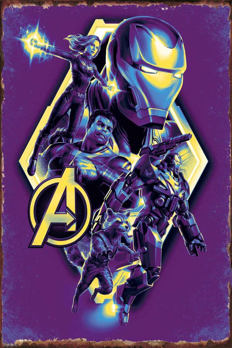 

Настенный декор США, декор для комнаты, Ретро винтажный металлический знак, жестяные таблички для творчества, клуба, мужской пещеры, кафе, па...