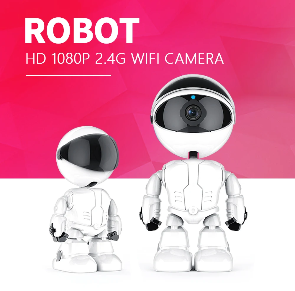 INQMEGA 1080P облачная домашняя охранная IP камера-робот интеллектуальная камера с функцией автоматического слежения беспроводная камера видеонаблюдения с WiFi камера наблюдения