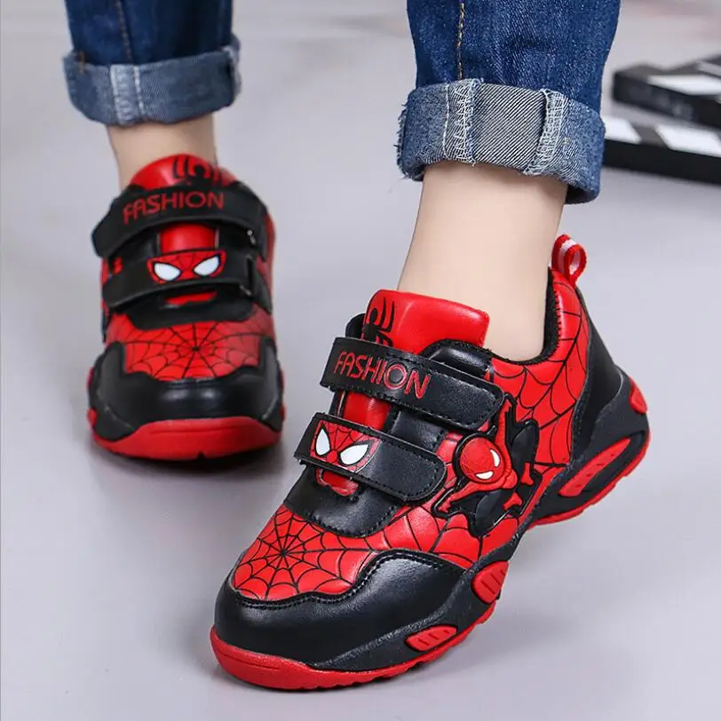 Детские футболки для мальчиков Сникеры спайдермена детская одежда с героями