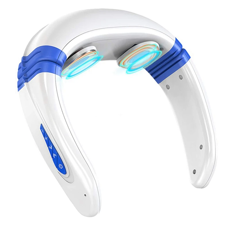 

Electric Pulse Neck Massager Intelligent Wireless Rechargeable Neck Massage for Pain Relief & Deep Relaxation