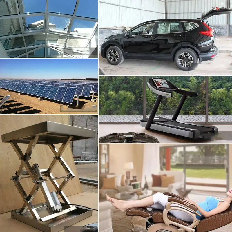 

24V DC Electric Linear Actuator Motor Controller 30mm/s 300N Stroke 50/100/150/200/250/300/350/400mm