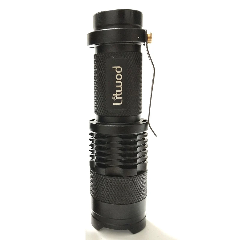 Q5 Litwod Z20 светодиодный фонарик водонепроницаемый CREE XM-L T6 XP-G Q5 lanterna масштабируемый портативный фонарь для кемпинга наружного освещения - Испускаемый цвет: Q5