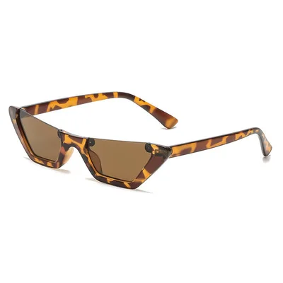 

New Trend Sunglasses For Couple Personality Sunglasses Tide Half Frame Fashion Anchor Street Shooting Gorgeous European Style