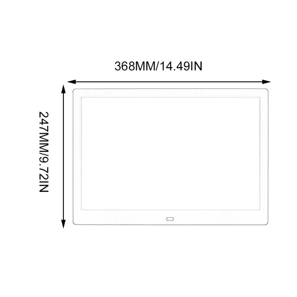 

15 Inch Lcd Widescreen Hd Led Electronic Photo Album Digital Photo Frame Wall Advertising Machine Gift