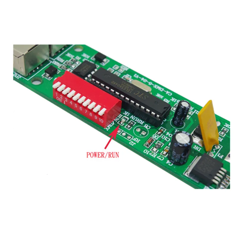 1 шт. 3 канальный вертолет с RJ45 DMX512 светодиодный декодер|dmx512 decoder|channel led |