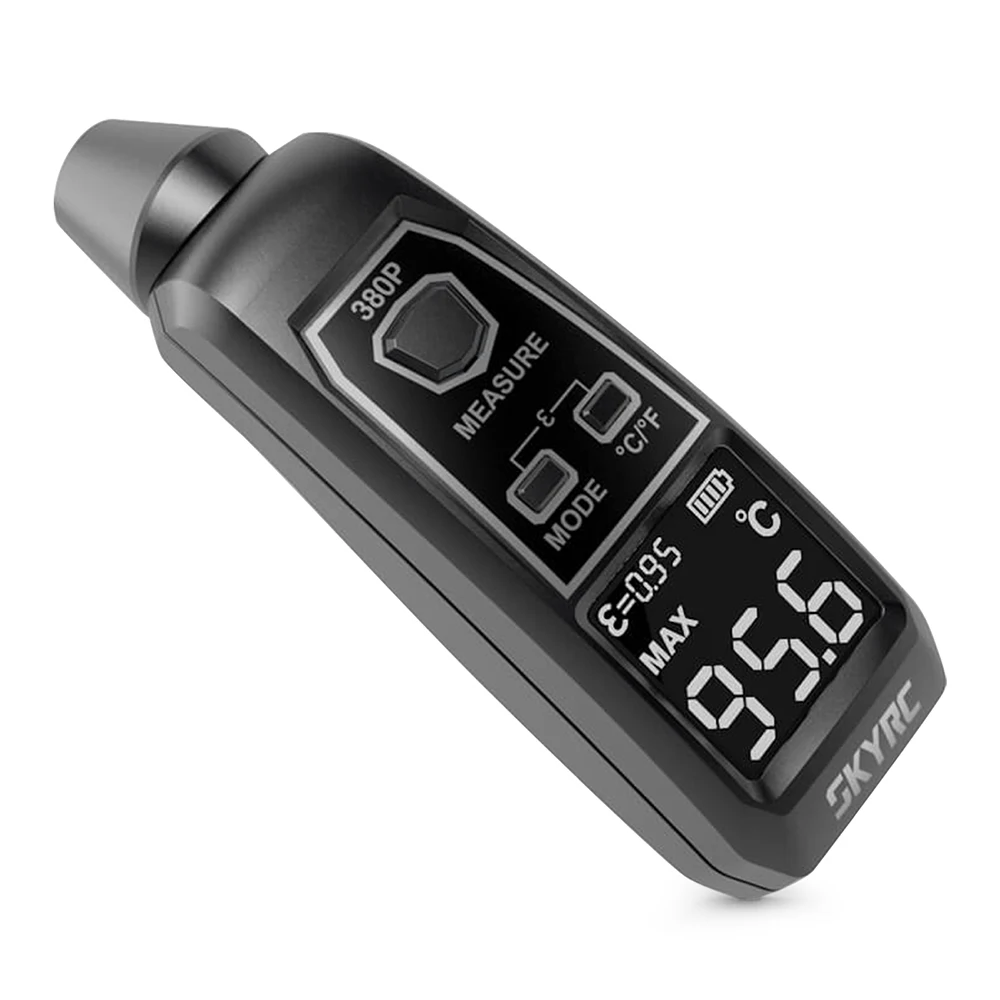 SKYRC-term&oacute;metro infrarrojo SK-500037-01, herramienta de medici&oacute;n de temperatura precisa para Motor teledirigido, cargador de Motor, bater&iacute;a, veh&iacute;culos RC-4