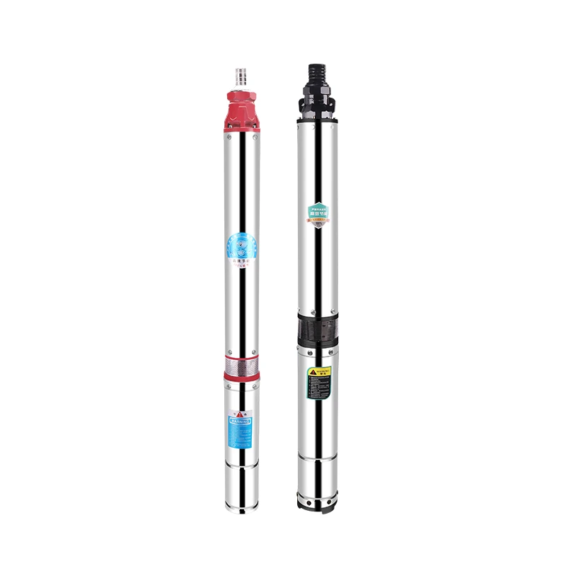 

Deep well submersible pump domestic well water 220V stainless steel high head deep water pump three-phase 380V pump