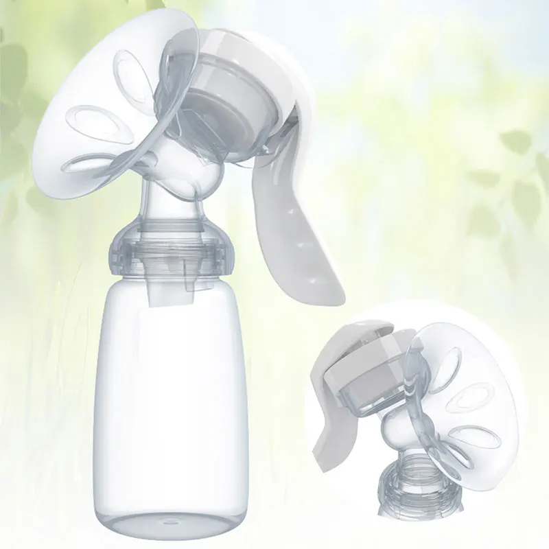 Manual Breast Pump Breast Milk Pumps Baby Nipple Suction Nipple Pump Mom Love Nursing Breast Baby Feeding Bottle
