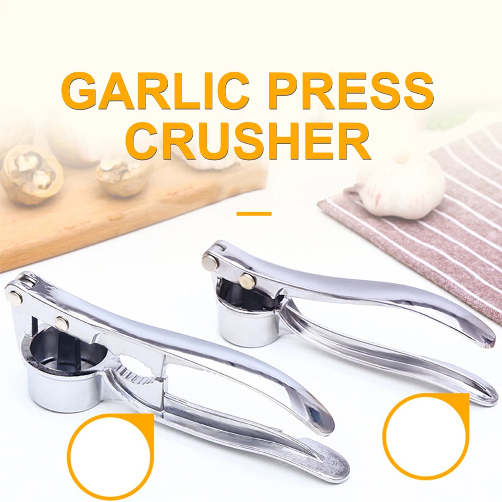 

Multi-purpose 4 in 1 Kitchen Gadget Garlic Press Crusher Squeezer Nutcracker Bottle Opener Garlic Masher Tool