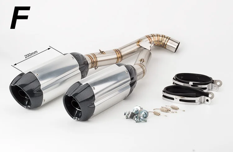 Модифицированный глушитель для мотоцикла Z1000 выхлопная труба 2007 2008 2009