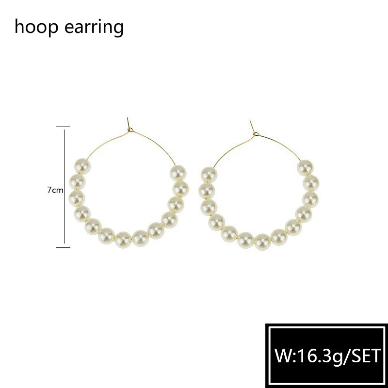 Модный вышитый бусинами жакет псевдо жемчуг серьги-кольца для женщин 2021 модный