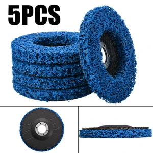 5 шт. 125 мм чистящий диск для удаления ржавчины шлифовальный круг для угловой шлифовальной машины инструменты для металловстекловолокнакамнядерева