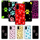 Чехол для телефона SamSung Galaxy S Note 10 20 7 6 9 8 Plus Edge E Ultra Lite, черный мягкий чехол, художественная задняя крышка с изображением собаки