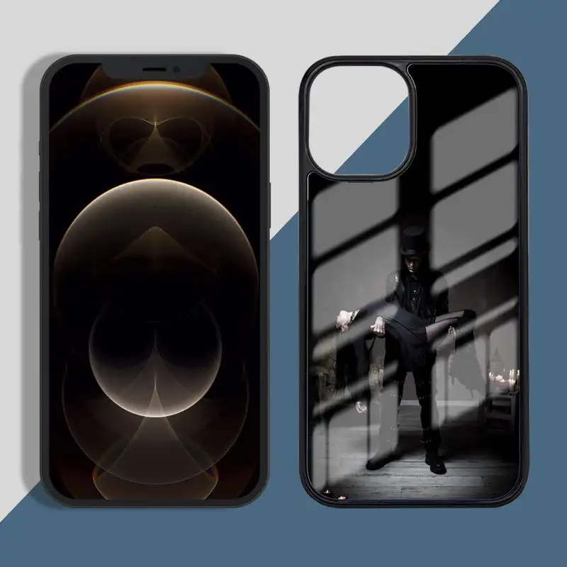 

Marilyn Manson Phone Case PC for iPhone 11 12 pro XS MAX 8 7 6 6S Plus X 5S SE 2020 XR