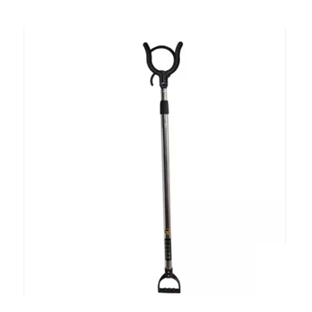 

Thick Stainless Steel Retractable Riot Fork Defense Steel Fork