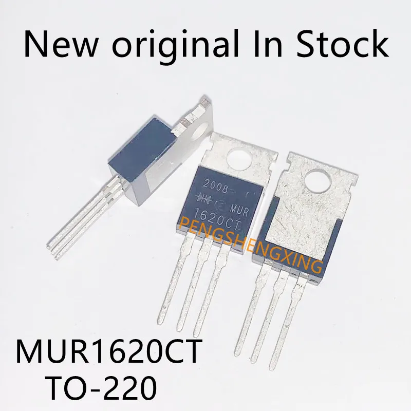 

10 шт./лот MUR1620CT, Диод Быстрого Восстановления MUR1620CTR Yin Yang до-220, новый оригинальный точечный Лидер продаж