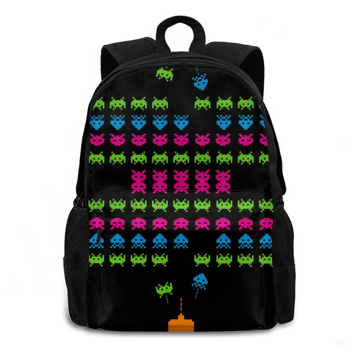 

Game Comic 80s Backpack Team Retro Game Backpacks Trending Bag Student Bags for Man Woman