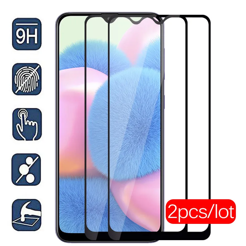 

For samsung a30s Glass 2pcs protective Glass For Samsung Galaxy A30 s A 30s A 30 A307F A305F Screen Protector tempered glas Film