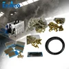 

greenhouse mist cooling system with humidity sensor 120pcs brass nozzle ing fog machine Fogging