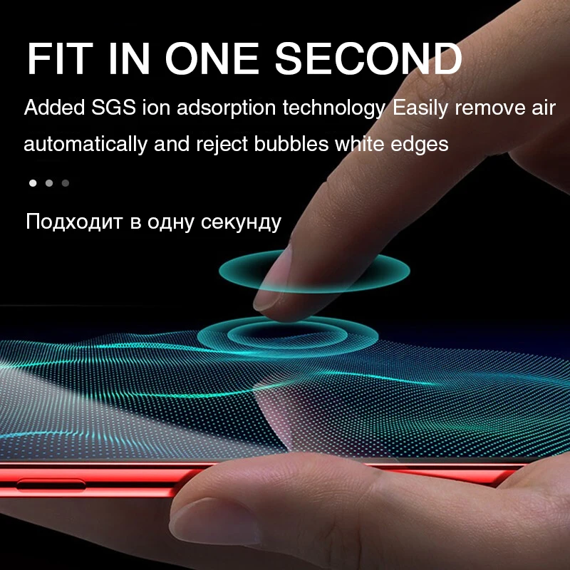 Защитное стекло 15D с изогнутыми краями и полным покрытием для iPhone 12 MIni X XS XR 11 Pro Max