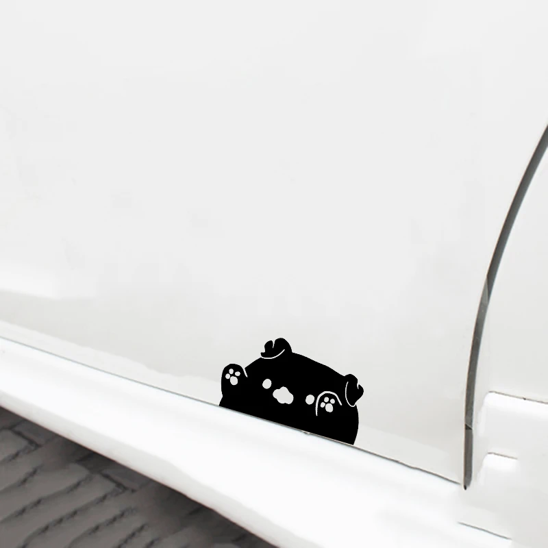 

16*9.1cm Dog Vinyl Decal Sticker Cute And Interesting Fashion Sticker Decals Car Accessories