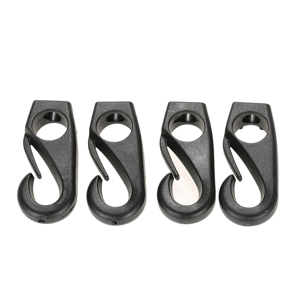 

10pcs Camping Plastic Rafting Kayak Canoe Shock Line Bungee Hook Clips Marine Tie Down Sailing Water Sports Loop Buckle Fishing