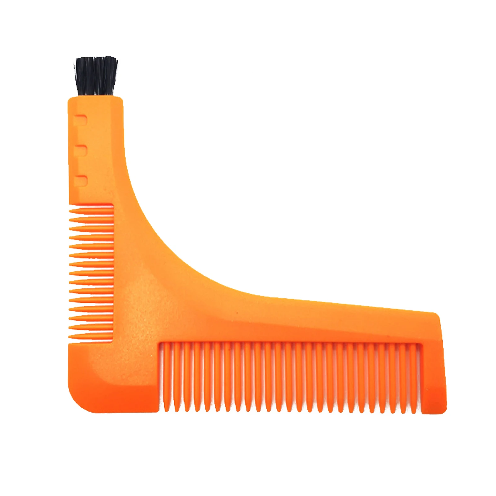 

Мужская отделка, практичный инструмент для укладки, домашний дорожный твердый с кистью, расческа для бороды, портативный Антистатический У...