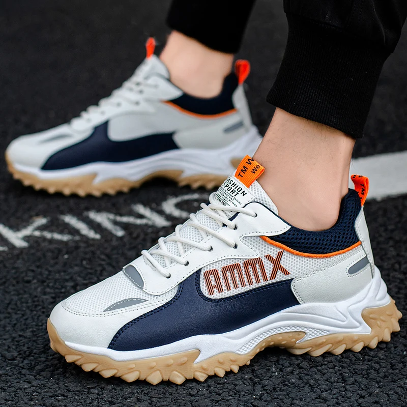 Бестселлер Мужские дышащие модные кроссовки для гольфа Мужская Осенняя обувь с