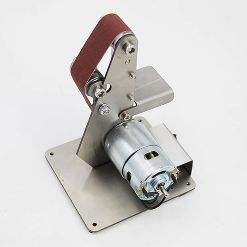 Mini DIY Belt Sander Sanding Grinding Machine Abrasive Belts Grinder Polishing S7 | Инструменты