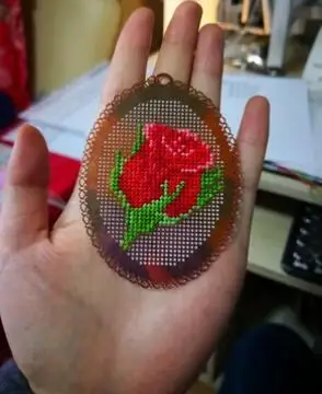 MM Роза Стиль Сделай Сам Рукоделие Стич вышивка крестиком Женская Серебряная