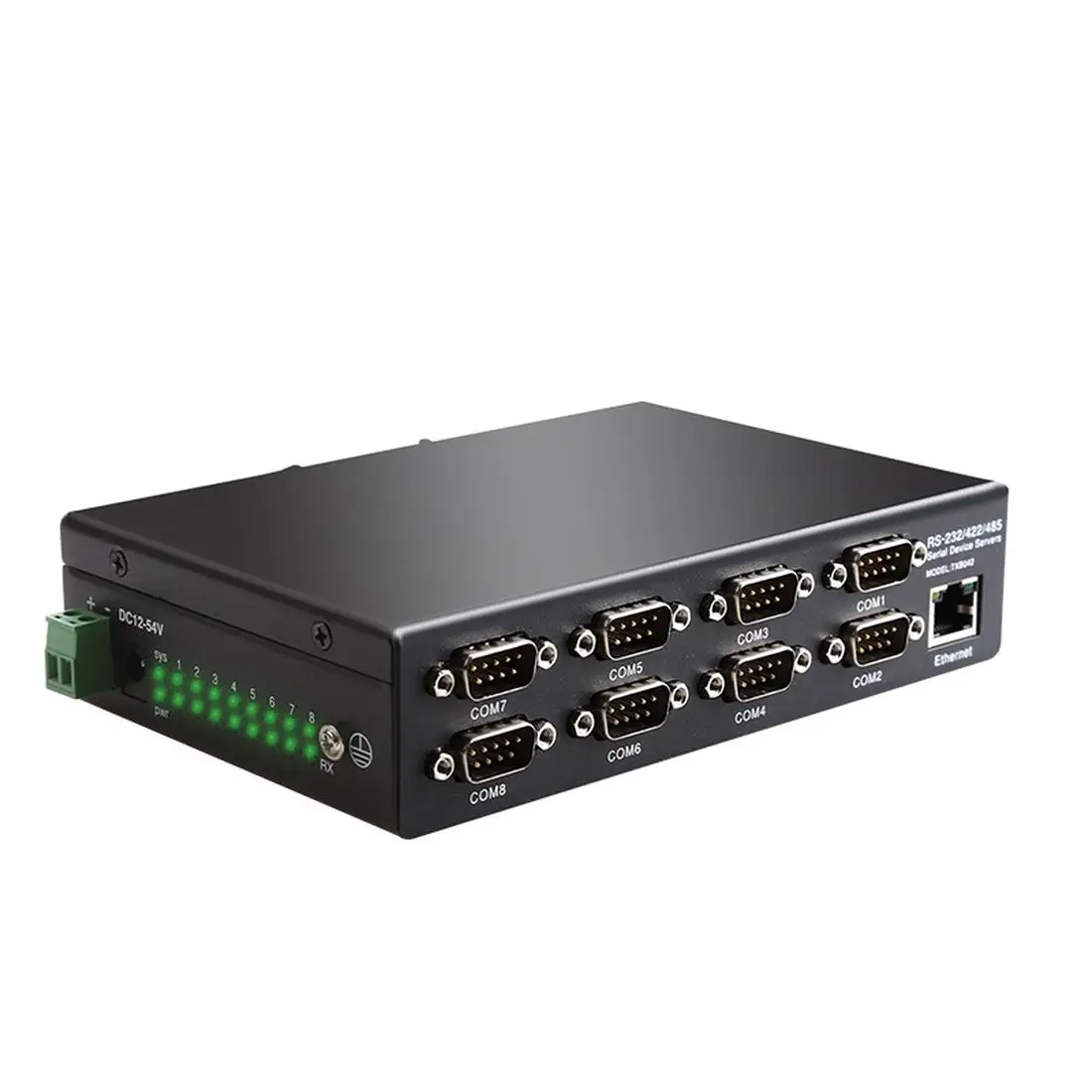 DIEWU 8 портов RS232 RS485 RS422 к Ethernet TCP/IP конвертер несколько последовательных устройств