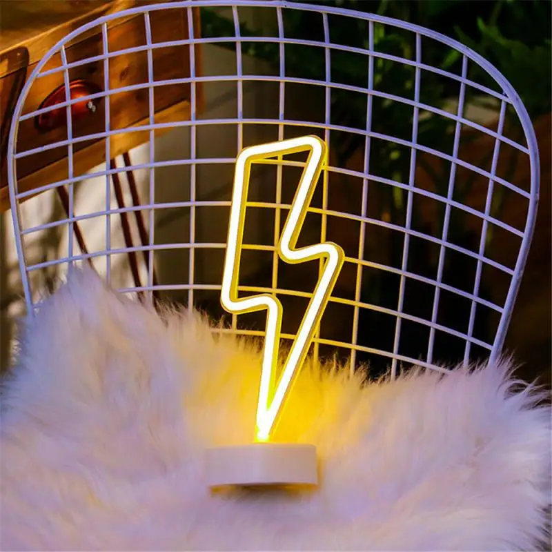 

Net Red Night Light With Base Neon LED Various Modeling Holiday Decoration Lights Household Indoor Lighting Tools Dropshipping