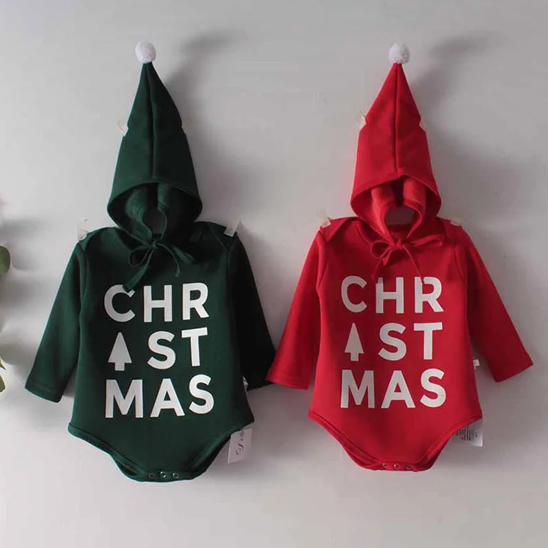 

Autumn Winter Infant Baby Boys Girls Rompers Baby Clothes Printing Long Sleeve Rompers + Cap Baby Boys Girls Thicken Rompers