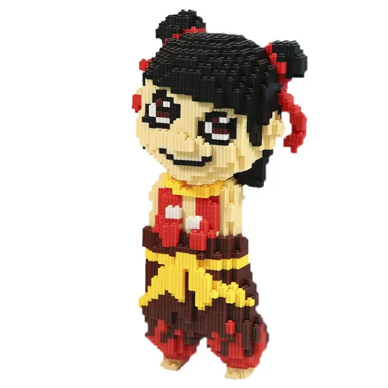 

Конструктор «Демон» Nezha, развивающие игрушки для детей, Подарочный блок