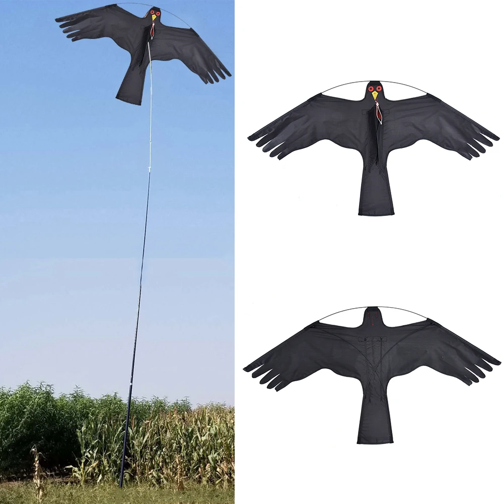 Bird Scare Kite Flying Hawks Bird Scarer Repeller for Garden Yard Farm