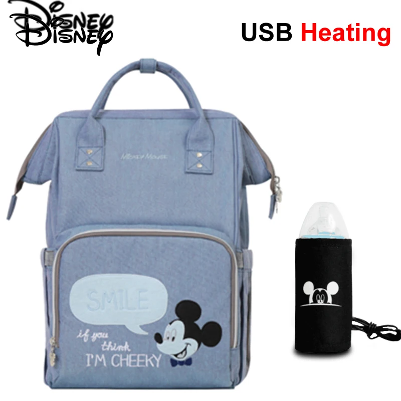 Disney mochila bebe maternidade рюкзак для детских подгузников с usb сумка-Органайзер для детских колясок водонепроницаемая сумка для детских колясок - Цвет: 9