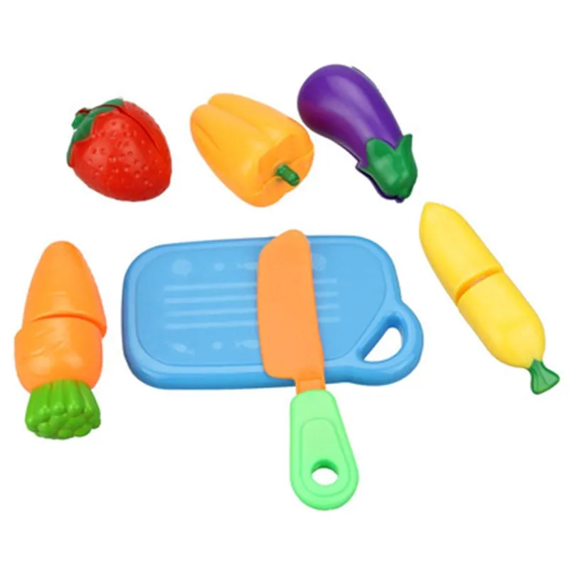 Новинка 7 шт./лот безопасный детский игровой домик пластиковая пищевая игрушка