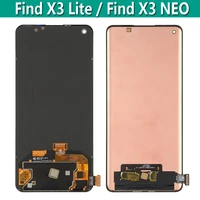 original amoled for oppo find x3 neo cph2207 lcd display touch screen digiziter assembly for oppo find x3 lite cph2145 display