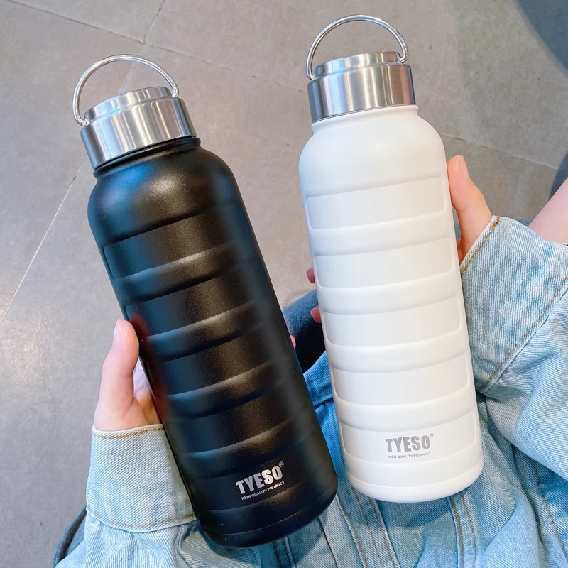 

750ml/1000ml Double Stainless Steel Thermos Mug Portable Sport Vacuum Flask Creative Large Capacity Thermal Water Bottle Tumbler
