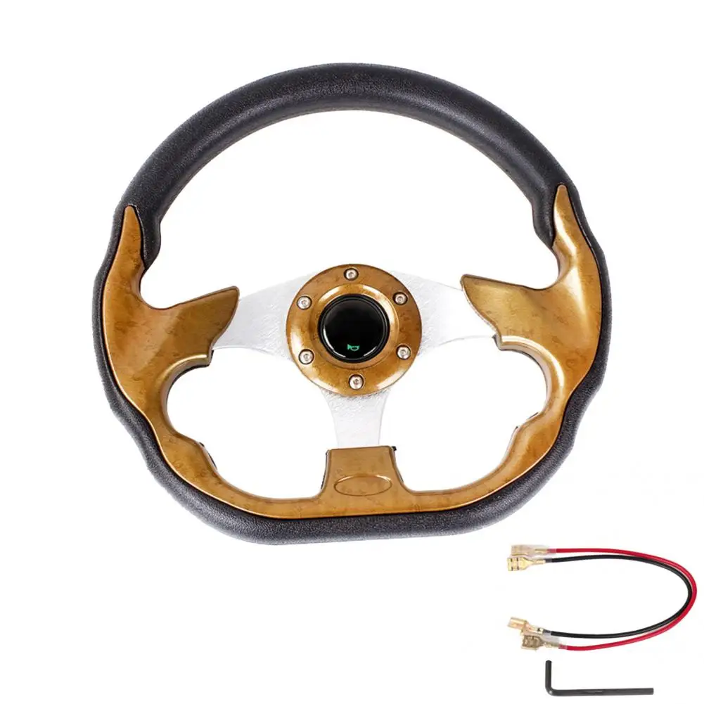 Steering Wheel Universal Anti-corrosion 13 Inches Car Modification Racing Kart for | Автомобили и мотоциклы
