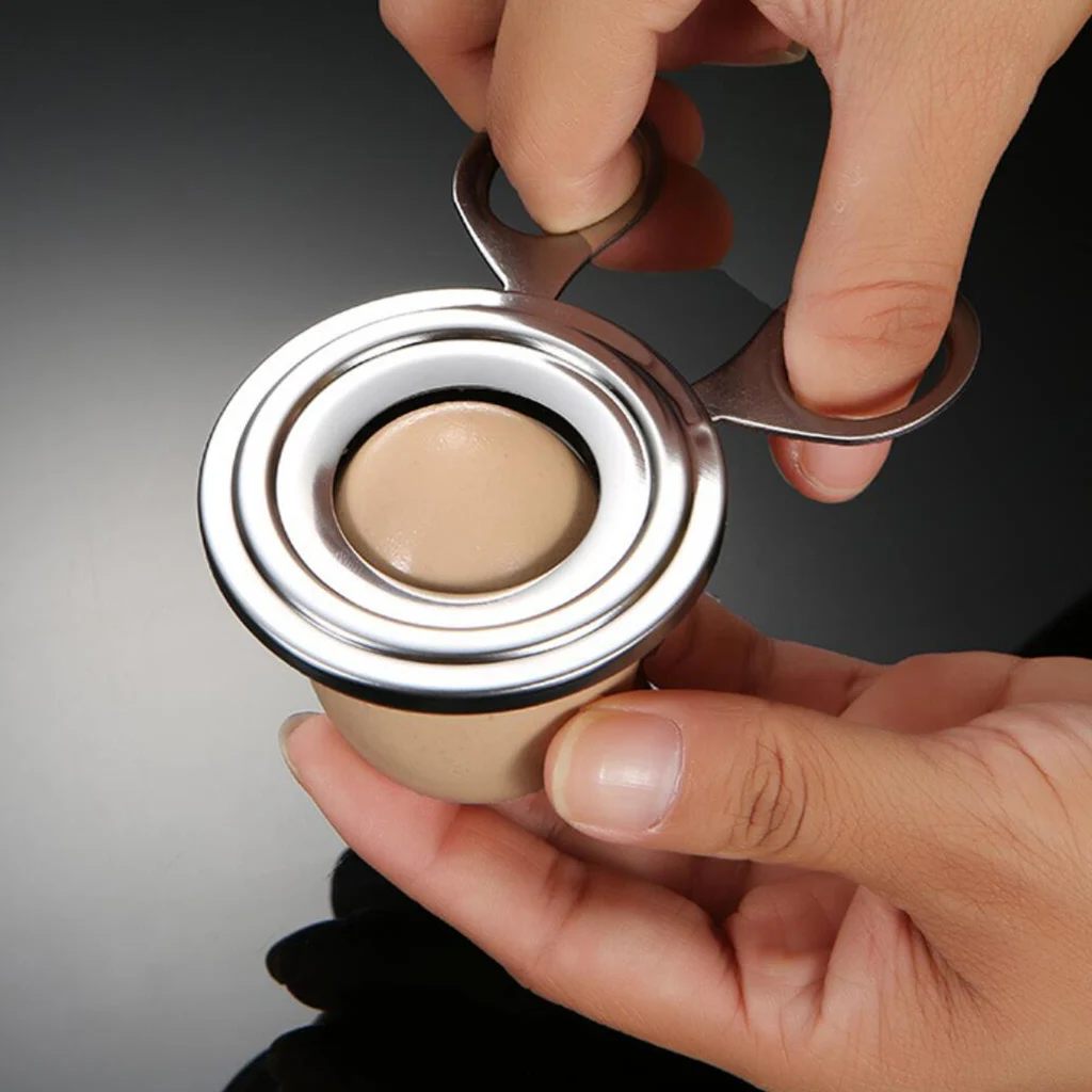 

Stainless Steel Egg Topper Cutter Shell Opener Boiled Egg Opener Remover
