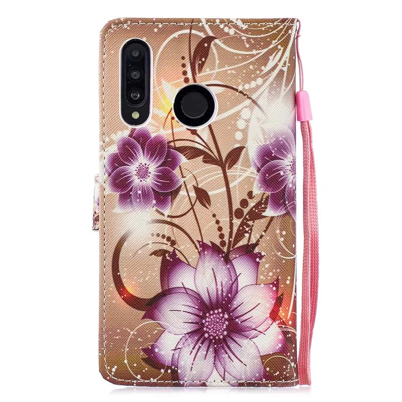 Модный кожаный чехол-книжка с бумажником чехол для Huawei Honor 8S 8A 8C 8X10 P30 Lite 20 Pro Y5 Y6 Y7 Y9 Prime AMN-LX9 KSE-LX9 чехол