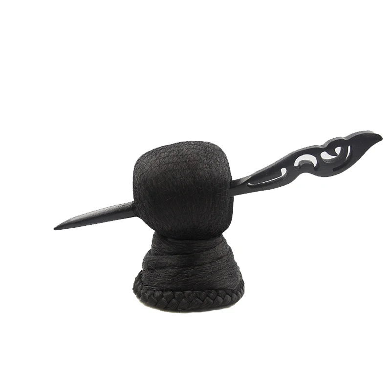 Черные шиньоны для женщин и мужчин Классическая династия Хань маленькие