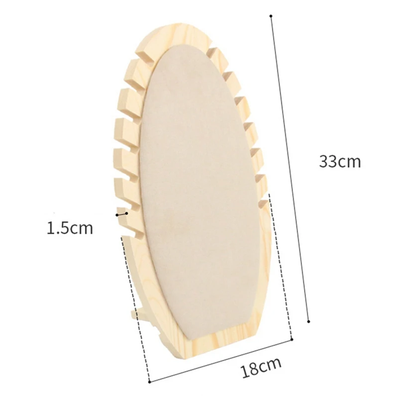 

2PCS Novelty Handmade Flame Shape Necklace Chain Jewelry Display Stand with Necklace Jewelry Stand Jewelry Display Stand