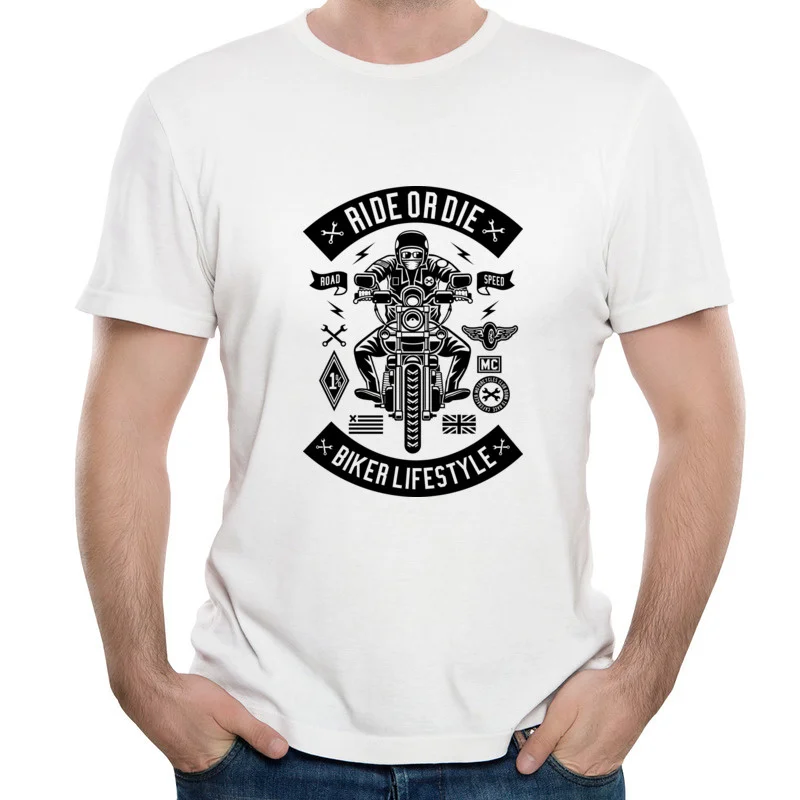 

Tight Fitness Ride Summer Or Loose T Shirt Comfortable Manga T-Shirts Cotton Plain Tee Shirts For Men