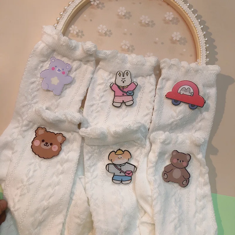 Женские носки в стиле &quotЛолита&quot низкие носки-трубки весна-осень модные