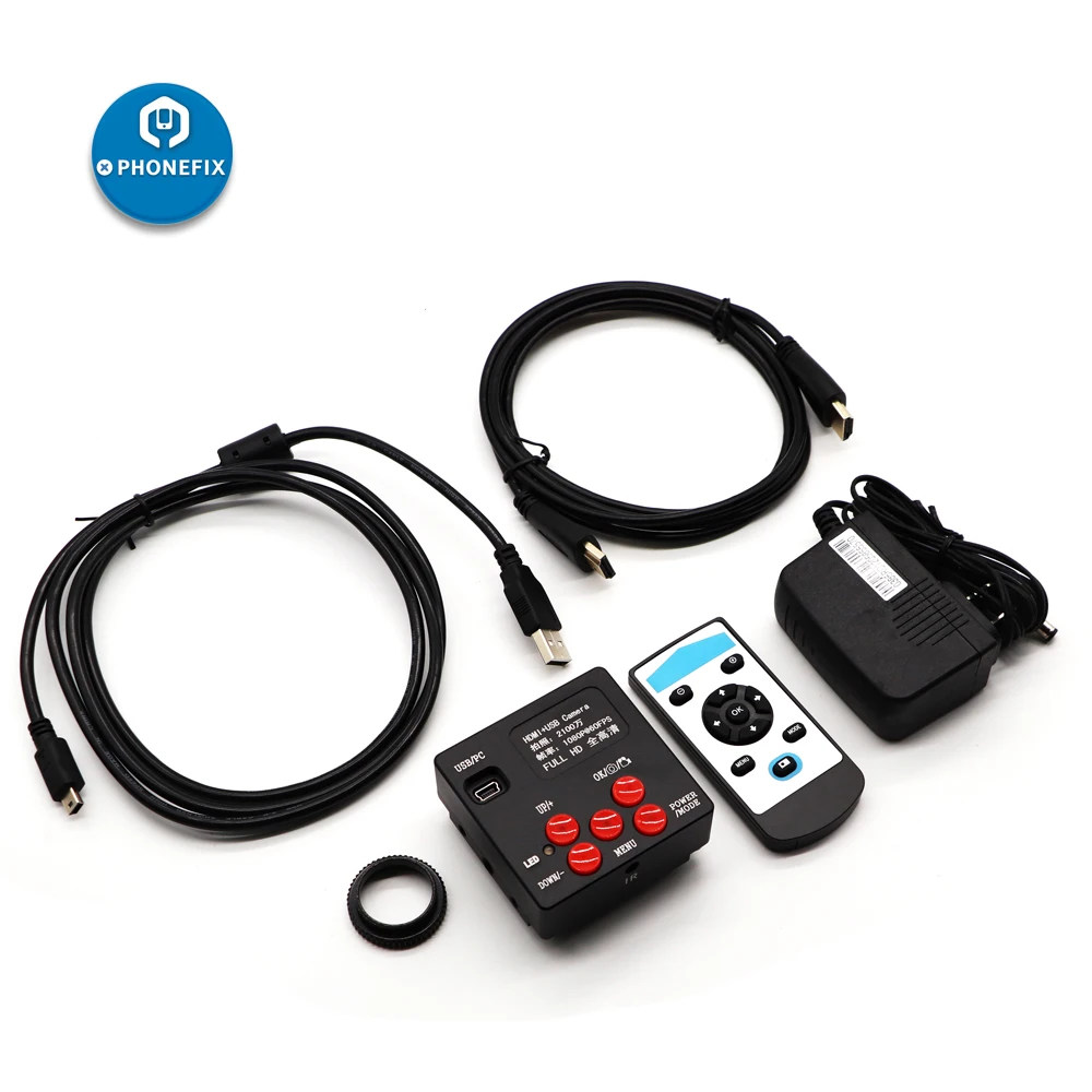 Микроскоп с адаптером для камеры 21мп 2K 1080P|Запчасти и аксессуары микроскопа| |