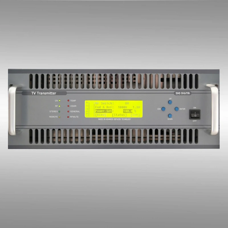 CZH518A-1KW VHF UHF беспроводной Аналоговый ТВ сигнал трансляции передатчик станции