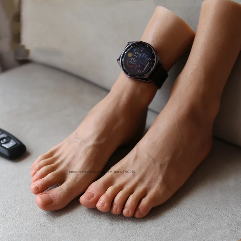 Секс игрушка Фетиш модель ног реквизит для фотосъемки терапия обучение шелковые