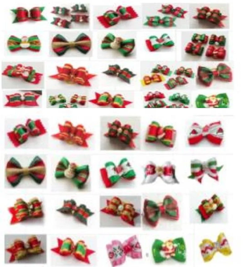 100 шт./лот лента для шерсти собак щенков кошек банты резиновые аксессуары товары